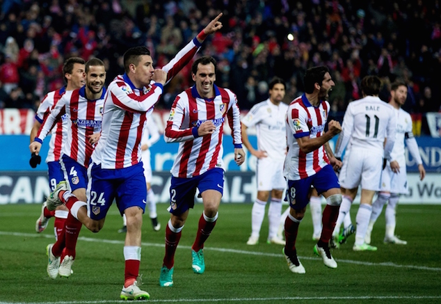 Atletico is undefeated against Real Madrid this season